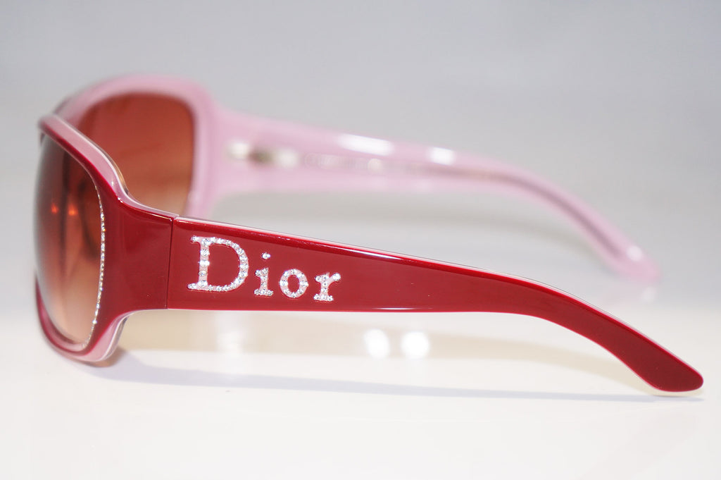 DIOR Womens Designer Sunglasses Red Diamante STRASS 2 AZKTX 16516