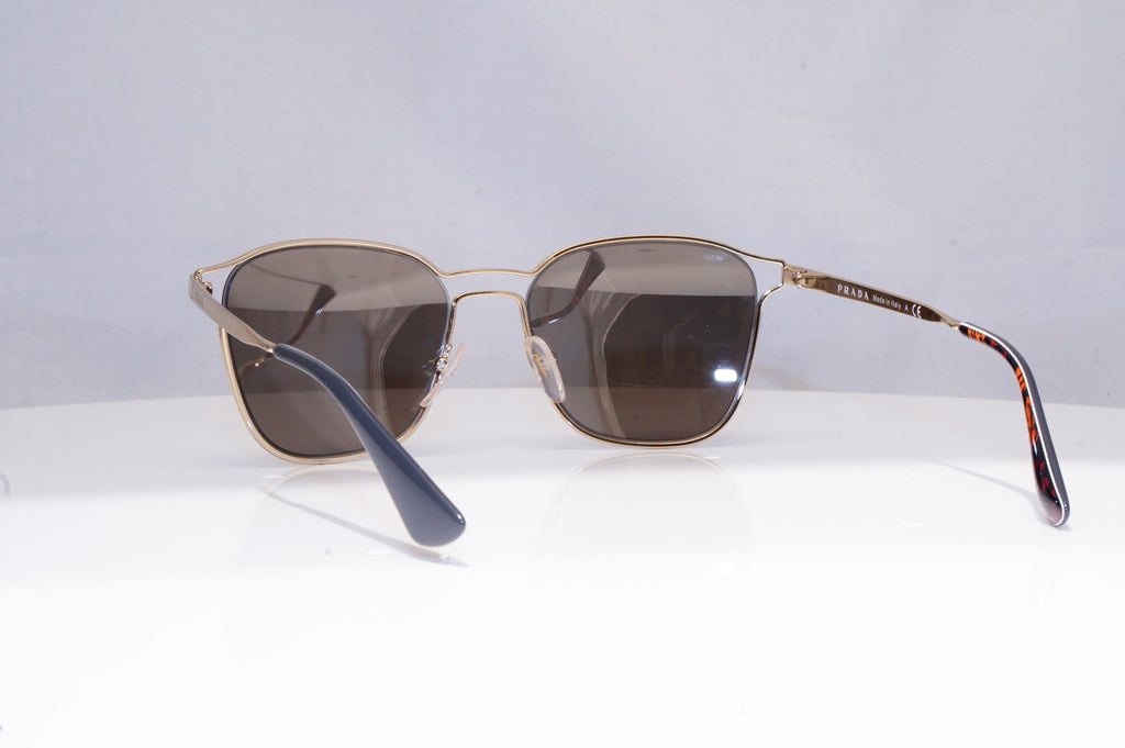 PRADA Mens Womens Unisex Mirror Designer Sunglasses Gold SPR 54T ZVN-1C0 18407