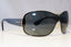 PRADA Womens Oversized Designer Sunglasses Grey Shield SPR 630 ZVN-1A1 20914