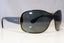 PRADA Womens Oversized Designer Sunglasses Grey Shield SPR 630 ZVN-1A1 20914