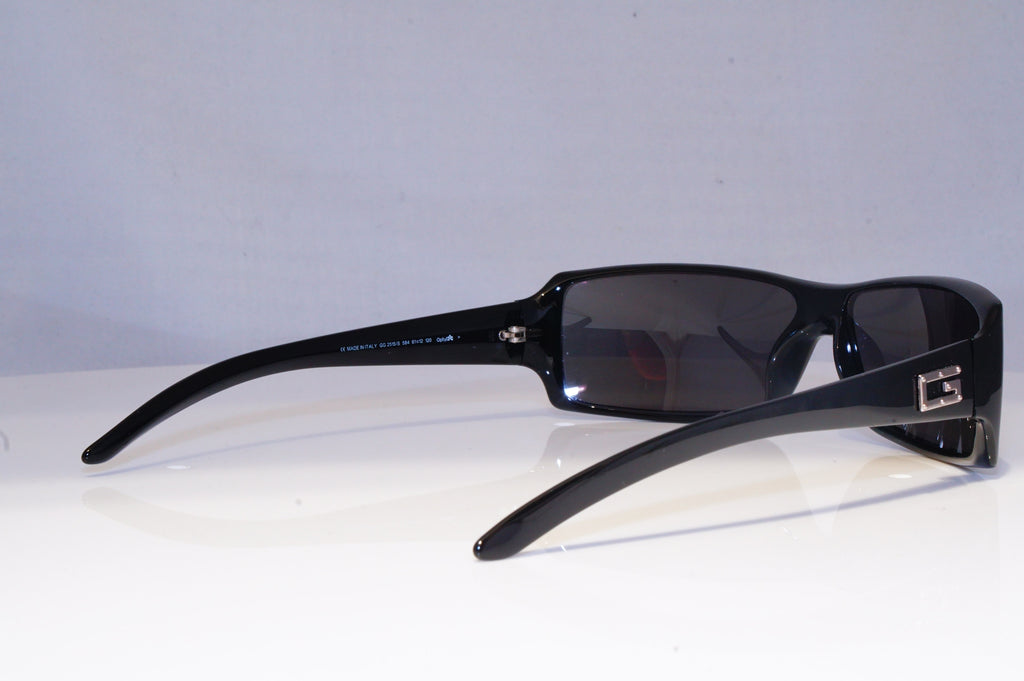 GUCCI Mens Vintage 1990 Designer Sunglasses Black Rectangle GG 2515 584 19951