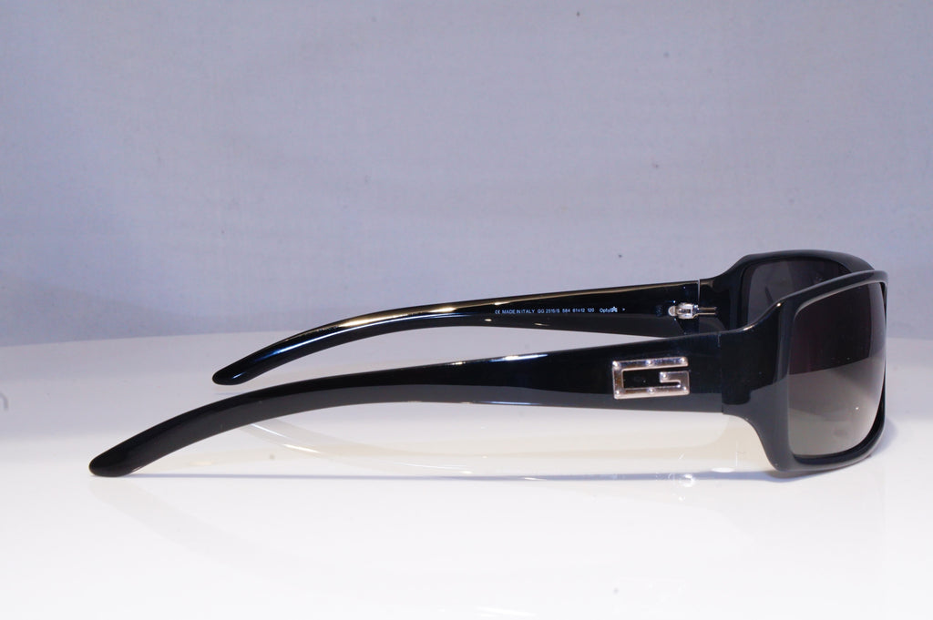 GUCCI Mens Vintage 1990 Designer Sunglasses Black Rectangle GG 2515 584 19951