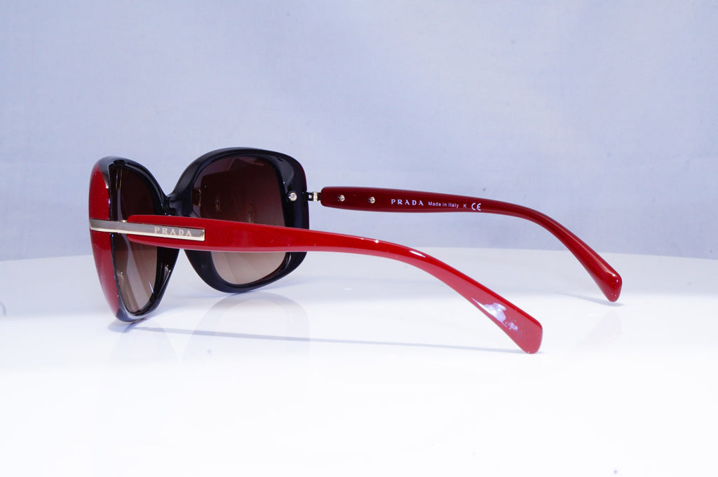 PRADA Womens Designer Sunglasses Burgundy Butterfly SPR 080 IAD-6S1 18414