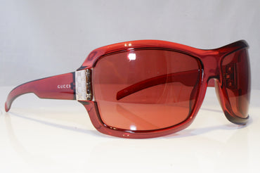 GUCCI Womens Oversized Designer Sunglasses Burgundy Square GG 1510 NL2 20901