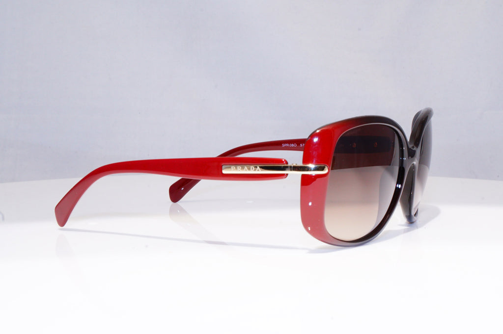 PRADA Womens Designer Sunglasses Burgundy Butterfly SPR 080 IAD-6S1 18414