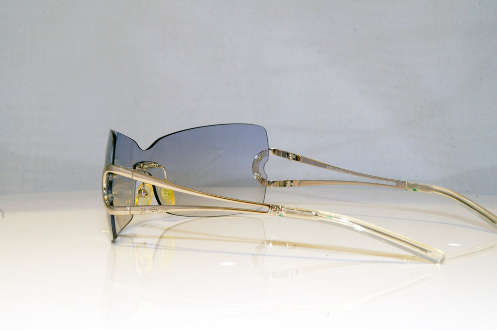 GIVENCHY Womens Designer Sunglasses Silver Shield SGV 062 579X 17619