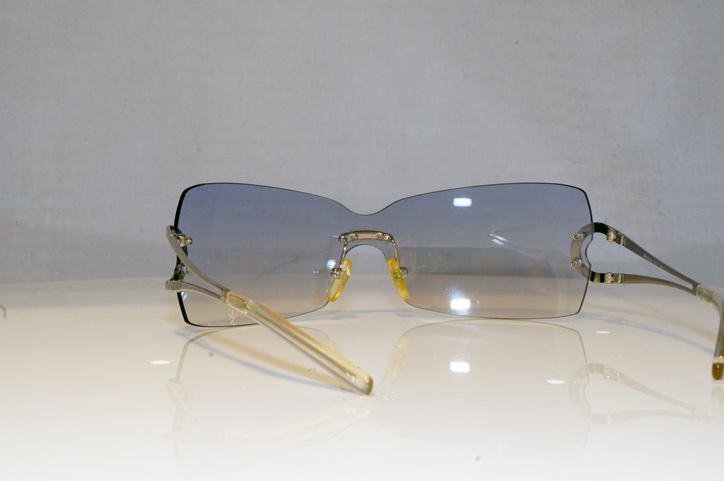 GIVENCHY Womens Designer Sunglasses Silver Shield SGV 062 579X 17619