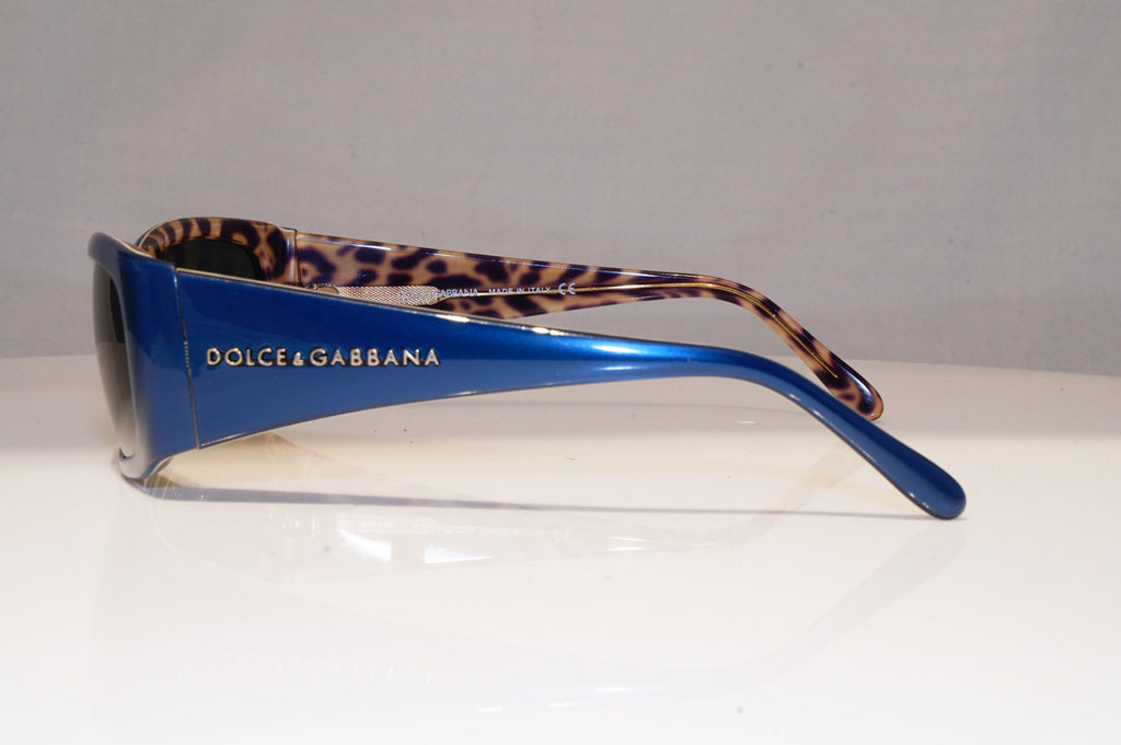 DOLCE & GABBANA Womens Designer Sunglasses Blue Rectangle DG 4008 563/87 17856