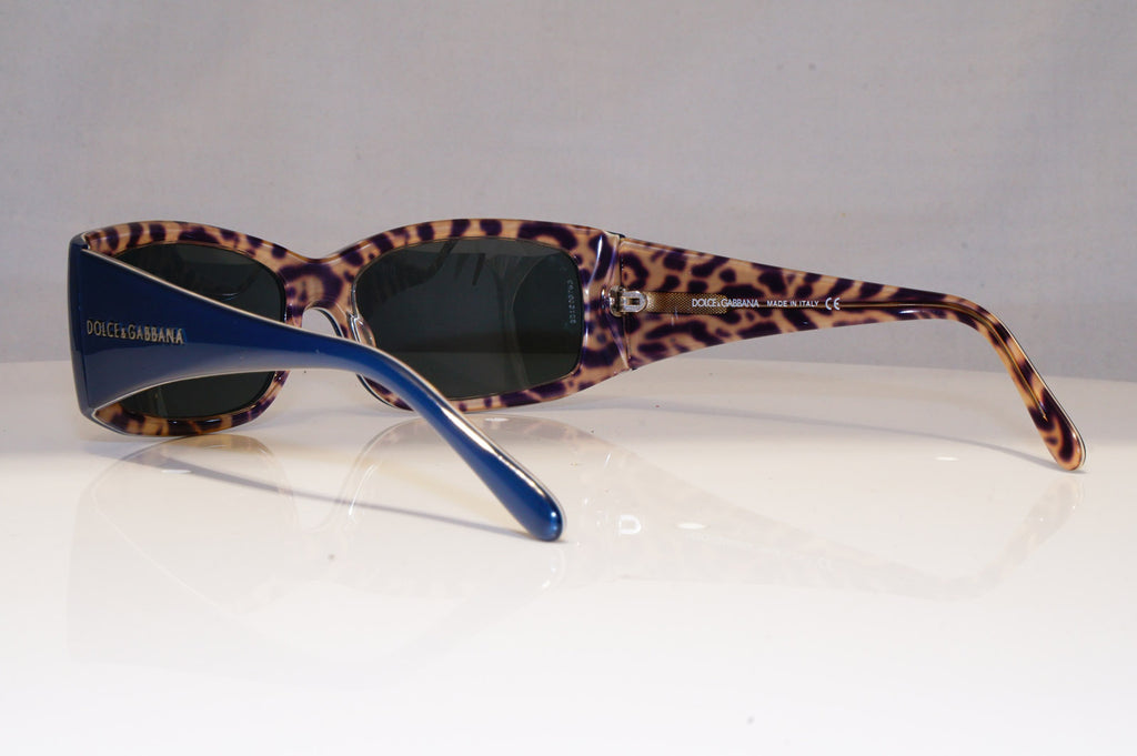 DOLCE & GABBANA Womens Designer Sunglasses Blue Rectangle DG 4008 563/87 17856