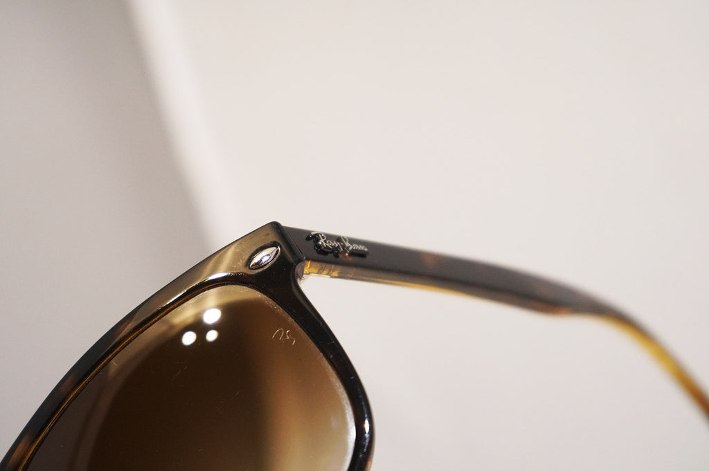 RAY-BAN Mens Designer Sunglasses Brown Square RB 4147 710/51 16353