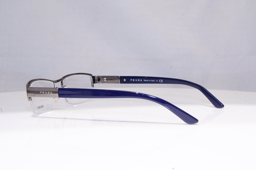 PRADA Mens Designer Optical Frames Glasses Blue Rectangle VPR 67L 5AV-101 18266