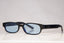 GUCCI 1990 Vintage Mens Designer Sunglasses Blue Rectangle GG 1181 5XX 16538