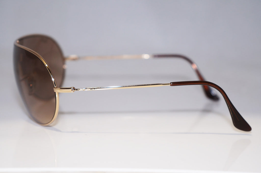 RAY-BAN Mens Designer Sunglasses Gold Shield RB 3250 001/13 16533