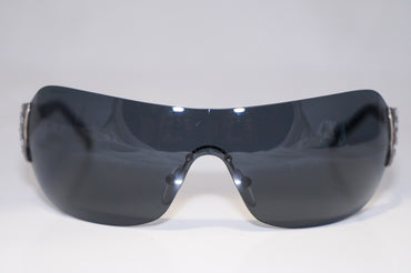 PRADA Mens Unisex Designer Sunglasses Black Shield SPR 60I 5AV-1A1 16469