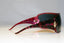 CAVALLI Mens Designer Sunglasses Burgundy Shield SKI JC 084S T49 17362