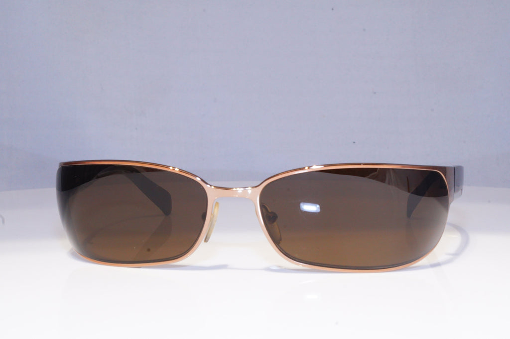 PRADA Mens Designer Sunglasses Brown Wrap SPR 53F 1AC-3N1 19960