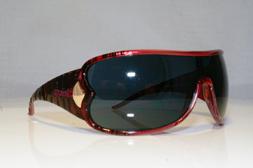 CAVALLI Mens Designer Sunglasses Burgundy Shield SKI JC 084S T49 17362
