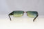 BVLGARI Mens Designer Sunglasses Green Rectangle 626 104/8A 20896