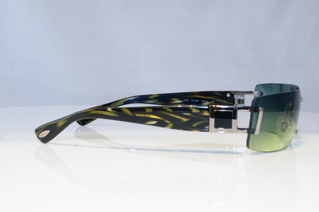 BVLGARI Mens Designer Sunglasses Green Rectangle 626 104/8A 20896