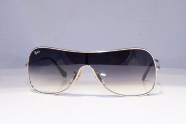 RAY-BAN Mens Womens Designer Sunglasses Silver Shield RB 3211 003/8G 19947