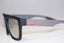 PRADA Mens Designer Sunglasses Black Square SPS 03Q DG0-1C0 15640