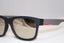 PRADA Mens Designer Sunglasses Black Square SPS 03Q DG0-1C0 15640