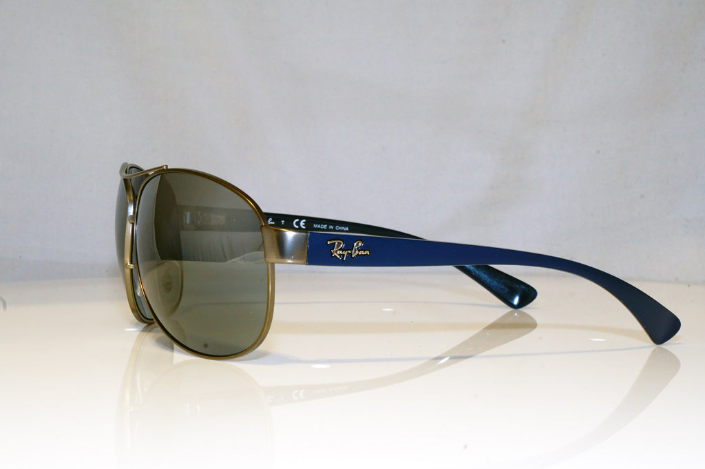 RAY-BAN Mens Mirror Designer Sunglasses Blue Aviator RB 3386 029/88 15214