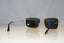 RAY-BAN Mens Polarized Designer Sunglasses Gold Rectangle RB 3514 149/83 15165