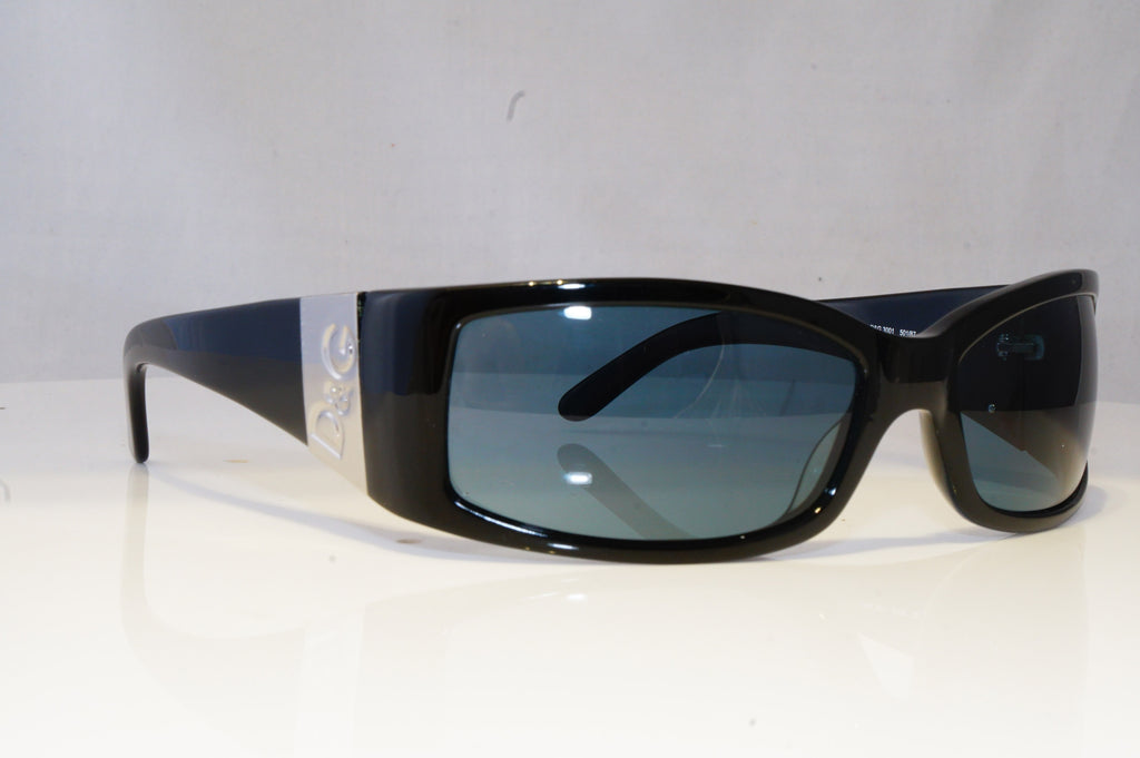 DOLCE & GABBANA Mens Designer Sunglasses Black Rectangle D&G 3001 501/87 20794