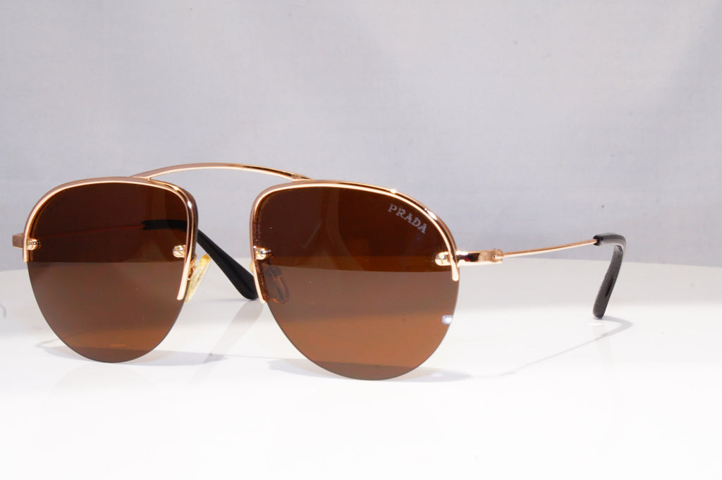 PRADA Mens Designer Sunglasses Gold GATSBY SPR 58O 5AK ON1 18753