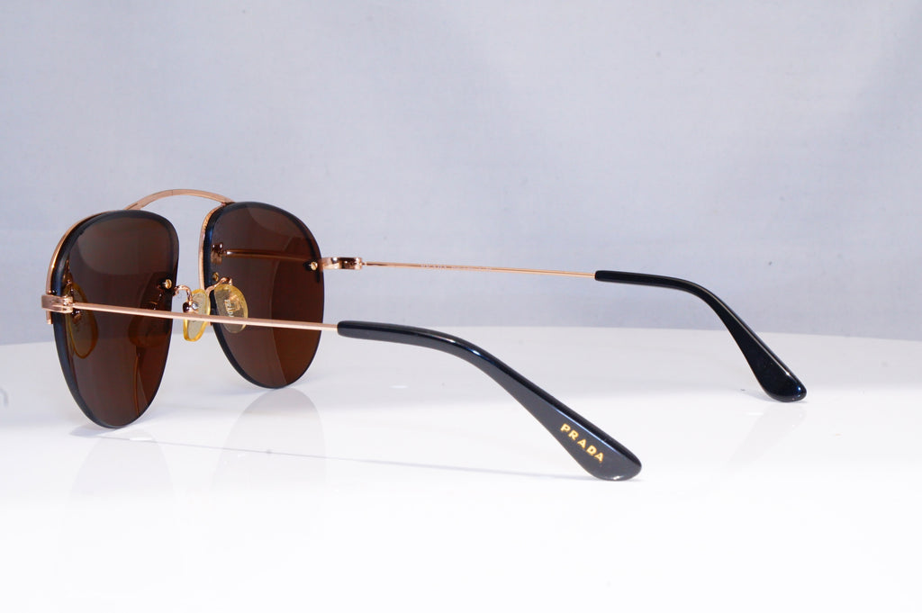 PRADA Mens Designer Sunglasses Gold GATSBY SPR 58O 5AK ON1 18753