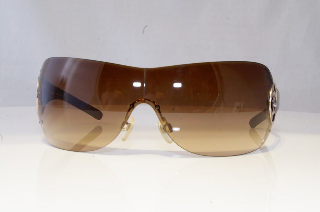 CHANEL Womens Boxed Designer Sunglasses Brown Shield 4145 344/13 20900