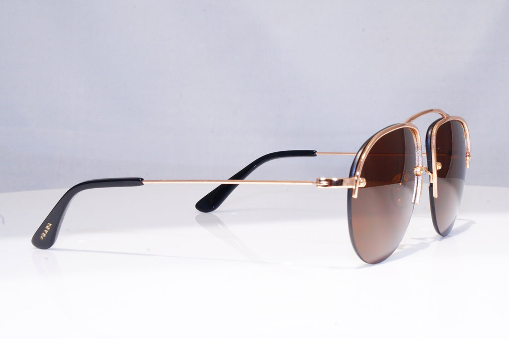 PRADA Mens Designer Sunglasses Gold GATSBY SPR 58O 5AK ON1 18753