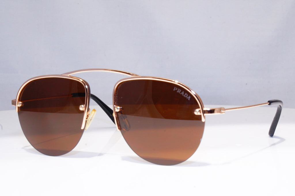 PRADA Mens Designer Sunglasses Gold GATSBY SPR 58O 5AK ON1 18753