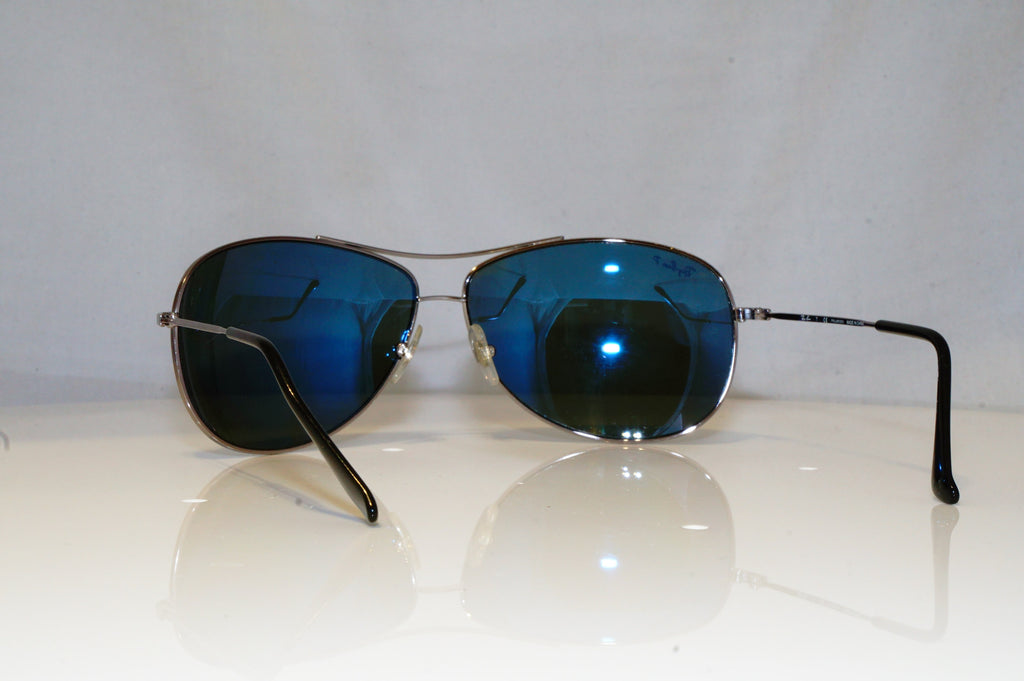 RAY-BAN Mens Polarized Designer Sunglasses Silver Aviator RB 3293 004/9A 15179