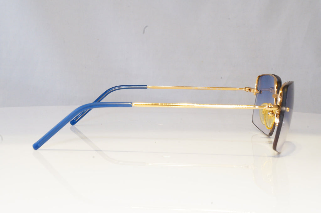 GUCCI Mens Vintage 1990 Designer Sunglasses Gold Square GG 1653 T1J 20898