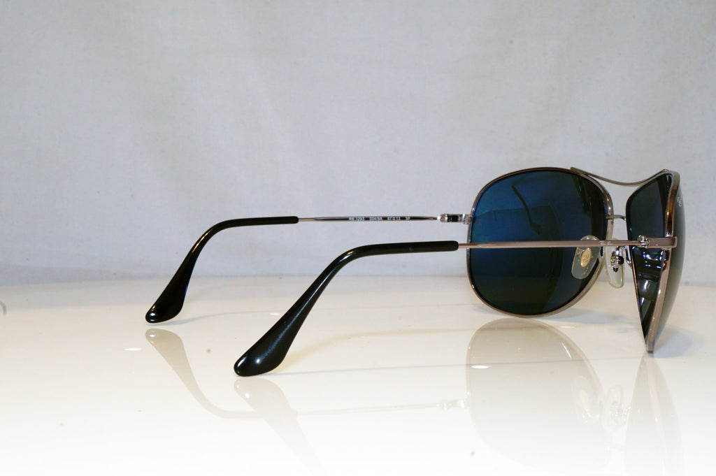 RAY-BAN Mens Polarized Designer Sunglasses Silver Aviator RB 3293 004/9A 15179