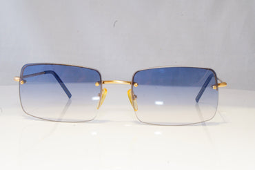 GUCCI Mens Vintage 1990 Designer Sunglasses Gold Square GG 1653 T1J 20898