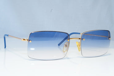 GUCCI Mens Vintage 1990 Designer Sunglasses Gold Square GG 1653 T1J 20898