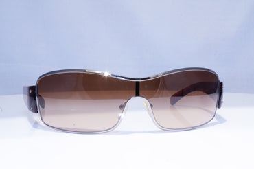 PRADA Mens Designer Sunglasses Brown Shield SPS 52E 5AV-6S1 18759