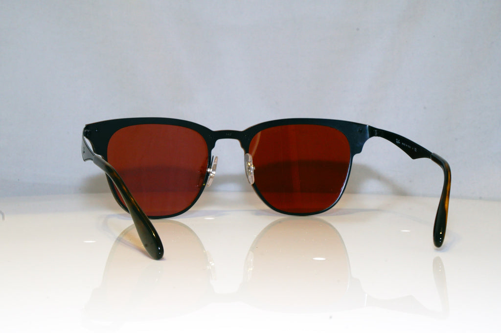 RAY-BAN Mens Mirror Designer Sunglasses Clubmaster FLASH RB 3576 153/7V 15099