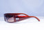 PRADA Mens Vintage Designer Sunglasses Brown Wrap SPS 06E 4AN-6S1 18758