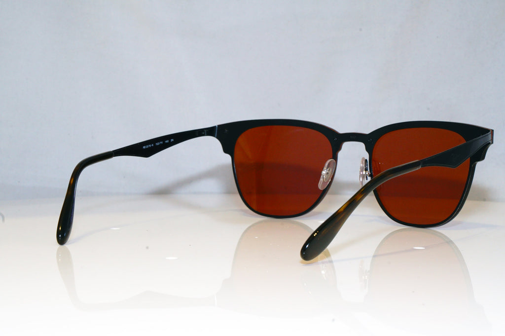 RAY-BAN Mens Mirror Designer Sunglasses Clubmaster FLASH RB 3576 153/7V 15099