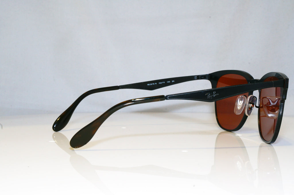 RAY-BAN Mens Mirror Designer Sunglasses Clubmaster FLASH RB 3576 153/7V 15099