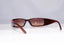 PRADA Mens Vintage Designer Sunglasses Brown Wrap SPS 06E 4AN-6S1 18758
