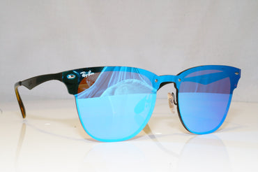 RAY-BAN Mens Mirror Designer Sunglasses Clubmaster FLASH RB 3576 153/7V 15099