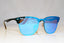 RAY-BAN Mens Mirror Designer Sunglasses Clubmaster FLASH RB 3576 153/7V 15099