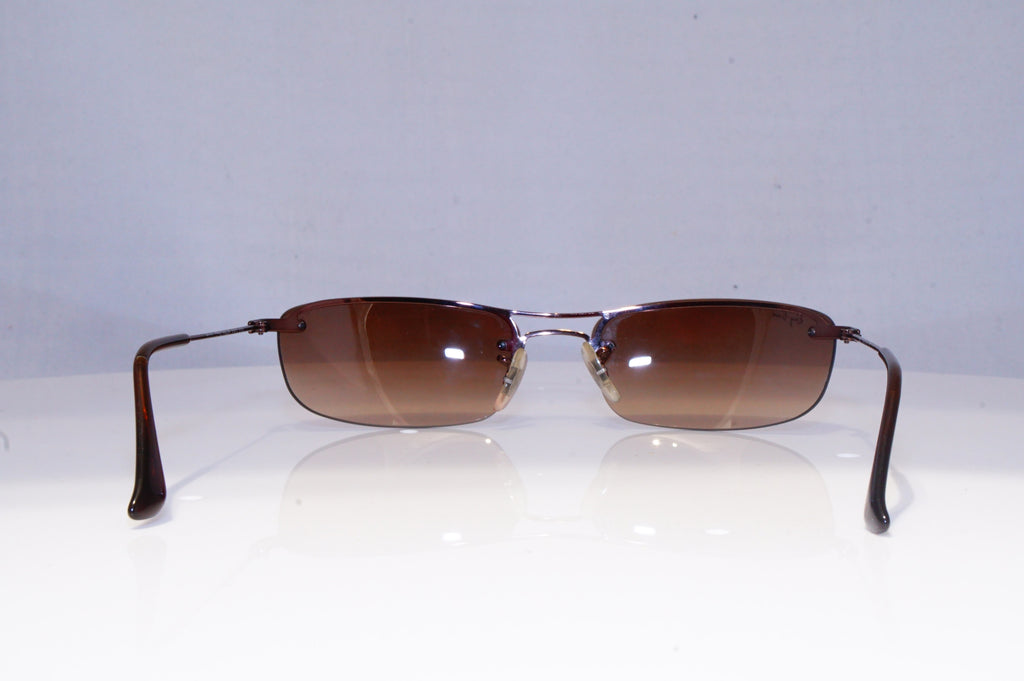 RAY-BAN Mens Vintage Designer Sunglasses Brown Rectangle RB 3174 014/13 19935