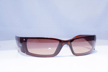 PRADA Mens Vintage Designer Sunglasses Brown Wrap SPS 06E 4AN-6S1 18758