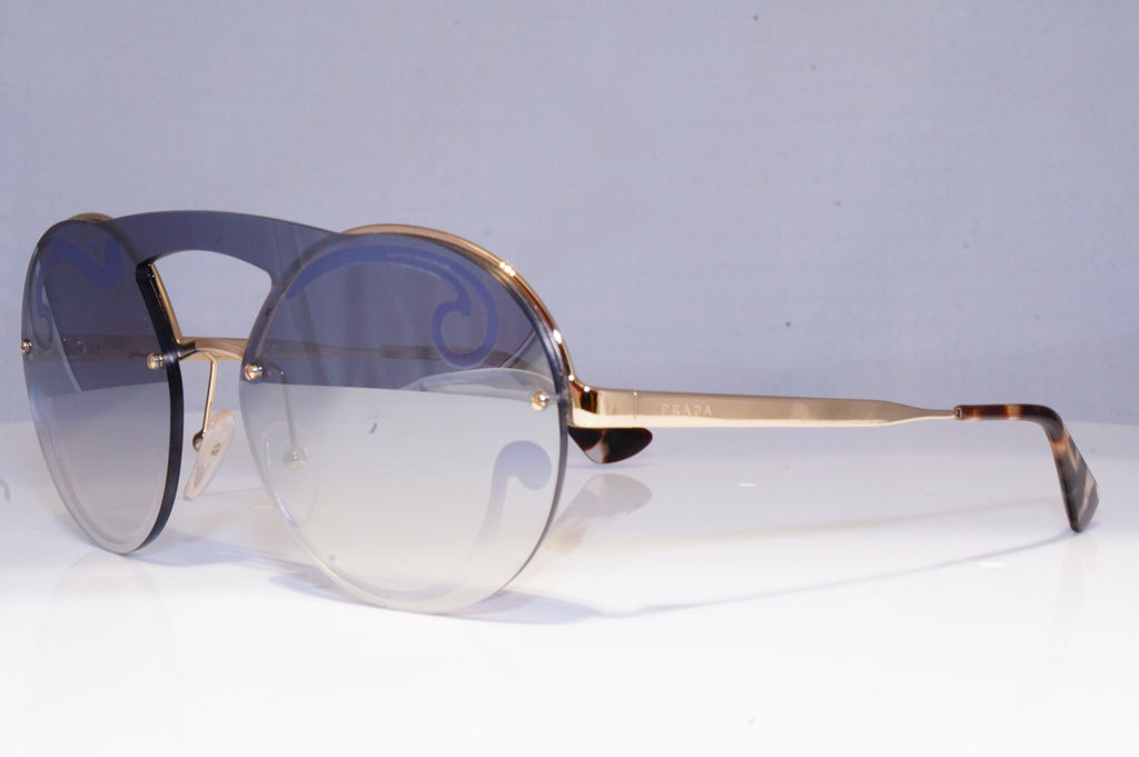 PRADA Womens Baroque Swirl Boxed Designer Sunglasses Shield SPR 65T ZVN0D0 19924